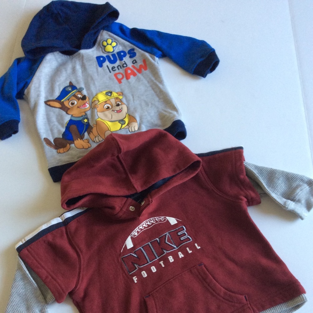 Paw Patrol Sweatshirt Nike Sweatshirt Pullover Hoodies 12 month